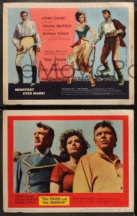 3g0277 PRIDE & THE PASSION 8 LCs 1957 Cary Grant, Frank Sinatra, Sophia Loren, mightiest ever made!