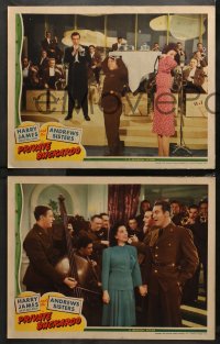 3g0511 PRIVATE BUCKAROO 5 LCs 1942 Harry James, Shemp Howard, the Andrews Sisters!