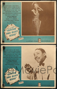 3g0512 RHYTHM & BLUES REVUE 5 LCs 1955 Nat King Cole & the best black music artists of that time!