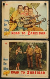3g0473 ROAD TO ZANZIBAR 6 LCs 1941 wacky Bob Hope with Bing Crosby, Dorothy Lamour & Joan Marsh!