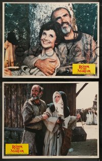 3g0294 ROBIN & MARIAN 8 LCs 1976 great images of Sean Connery, Audrey Hepburn, & Richard Harris!