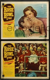 3g0298 ROSE BOWL STORY 8 LCs 1952 sexiest Vera Miles, Marshall Thompson & young Natalie Wood!