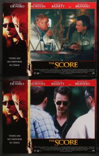 3g0440 SCORE 7 LCs 2001 Frank Oz, great images of Robert De Niro, Edward Norton, Marlon Brando!
