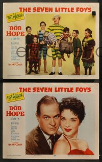 3g0474 SEVEN LITTLE FOYS 6 LCs 1955 great images of Bob Hope performing with his seven children!