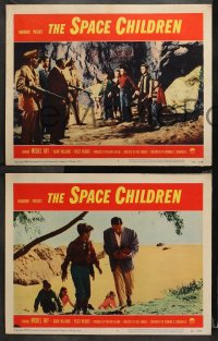 3g0656 SPACE CHILDREN 3 LCs 1958 the U.S. may use the A-bomb to destroy the giant bugs!