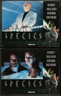 3g0329 SPECIES 8 LCs 1995 sexiest alien Natasha Henstridge, Ben Kingsley, Forest Whitaker