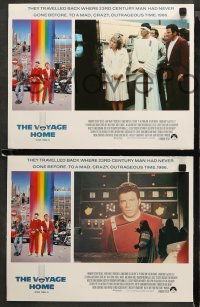 3g0334 STAR TREK IV 8 LCs 1987 Leonard Nimoy, William Shatner, Kelley, Doohan, border art by Gareth!
