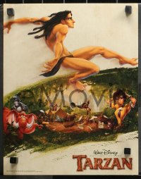 3g0038 TARZAN 9 LCs 1999 Disney cartoon created from the famous Edgar Rice Burroughs story!