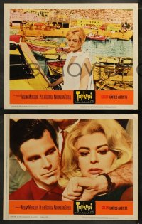 3g0367 TOPKAPI 8 LCs 1964 sexy Melina Mercouri, Maximilian Schell, Peter Ustinov, Robert Morley!