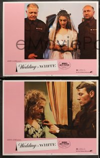 3g0386 WEDDING IN WHITE 8 LCs 1973 Carol Kane, Donald Pleasence, movie about married life!