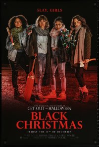 3h0284 BLACK CHRISTMAS teaser DS 1sh 2019 Imogen Poots, Aleyse Shannon, Lily Donoghue, O'Grady!