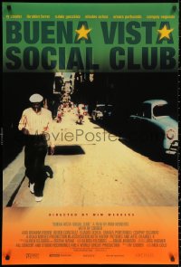 3h0293 BUENA VISTA SOCIAL CLUB DS 1sh 1999 Wim Wenders, Cuban folk music, Ry Cooder!