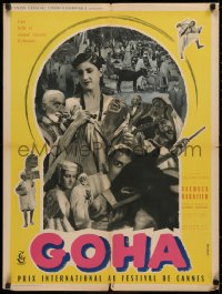 3h1134 GOHA French 23x32 1962 Omar Sharif, Claudia Cardinale, images of cast & street scene!