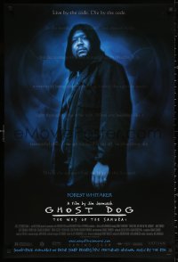 3h0359 GHOST DOG advance DS 1sh 1999 Jim Jarmusch, cool image of Forest Whitaker!