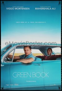 3h0366 GREEN BOOK teaser DS 1sh 2018 Viggo Mortensen, Mahershala Ali, inspired by a true friendship!
