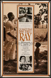 3h0442 MASTERWORKS OF SATYAJIT RAY 1sh 1995 film festival of the top Indian director!