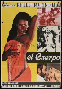 3h0983 IL CORPO Spanish 1975 Zeudi Araya, Enrico Maria Salerno, Carroll Baker, sexy images!