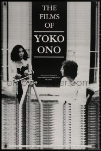 3h0033 FILMS OF YOKO ONO 24x36 film festival poster 1991 great image of her and John Lennon!