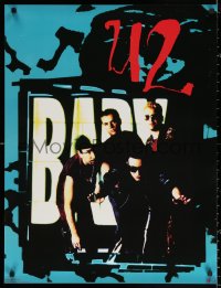 3h0188 U2 24x32 music poster 1992 Bono, The Edge, Adam Clayton for Achtung Baby!