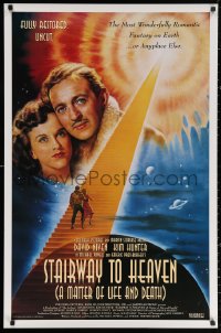 3h0557 STAIRWAY TO HEAVEN 1sh R1995 Michael Powell & Emeric Pressburger classic fully restored!
