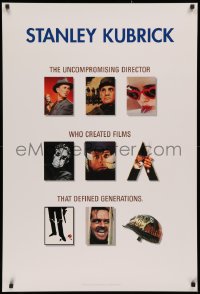 3h0075 STANLEY KUBRICK COLLECTION 27x40 video poster 1999 Paths of Glory, Dr. Strangelove, 2001!