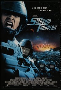 3h0563 STARSHIP TROOPERS DS 1sh 1997 Paul Verhoeven, based on Robert A. Heinlein's classic novel!
