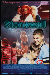 3h0566 STONEWALL 1sh 1996 Nigel Finch English documentary about the gay rights movement, dancing!