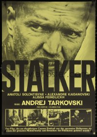 3h0627 STALKER Swiss 1979 Andrej Tarkovsky's Ctankep, Russian sci-fi, cool different image!