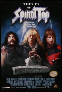 3h0079 THIS IS SPINAL TAP 27x40 video poster R2000 Rob Reiner heavy metal rock & roll cult classic!