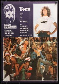 3h1094 TOMMY Yugoslavian 19x27 1976 The Who, Roger Daltrey, rock & roll, different images!