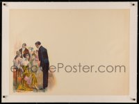 3j0156 UNKNOWN POSTER linen 3337E 24x33 special poster 1920s art of people at fancy party!