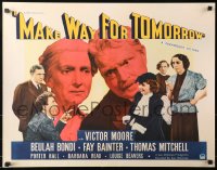 3k0026 MAKE WAY FOR TOMORROW 1/2sh 1937 Moore & Bondi's kids don't want them, Leo McCarey, rare!