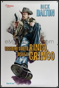 3k0108 ONCE UPON A TIME IN HOLLYWOOD 48x72 wilding poster 2019 Casaro art of DiCaprio as Ringo!