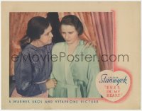 3m0287 EVER IN MY HEART LC 1933 Barbara Stanwyck comforted by grandma Laura Hope Crews, ultra rare!