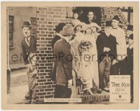 3m0295 KID LC 1921 poor Charlie Chaplin & Jackie Coogan eavesdropping on wedding, six reels of joy!