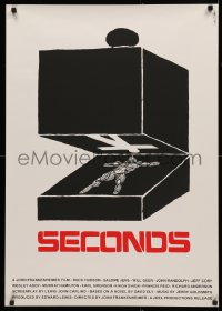 3m0077 SECONDS limited edition 23x35 silkscreen 1966 rejected Saul Bass art not seen on any poster!