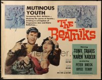 3p0783 BEATNIKS 1/2sh 1959 mutinous youth screaming their defiance, mocking the course of society!
