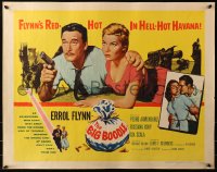 3p0792 BIG BOODLE 1/2sh 1957 Errol Flynn red-hot in Havana Cuba with sexy Rossana Rory!