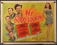 3p0923 HI GOOD LOOKIN' 1/2sh 1944 Harriet Hillard, Eddie Quillan, Ozzie Nelson, sexy showgirl, rare!