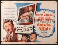 3p0927 HOLIDAY AFFAIR style B 1/2sh 1949 sexy Janet Leigh is what Robert Mitchum wants for Christmas!