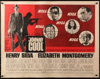 3p0950 JOHNNY COOL 1/2sh 1963 Henry Silva, sexy Bewitched star Elizabeth Montgomery in film noir!