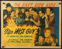 3p1005 MR WISE GUY 1/2sh 1942 great cast images of Leo Gorcey, Huntz Hall, East Side Kids!