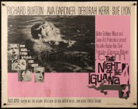 3p1017 NIGHT OF THE IGUANA 1/2sh 1964 Richard Burton, Ava Gardner, Sue Lyon, Deborah Kerr, Huston