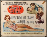 3p1036 PARTY GIRL style B 1/2sh 1958 you'll meet sexiest Cyd Charisse at the roughest parties!