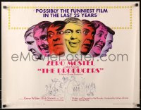 3p1050 PRODUCERS 1/2sh 1967 Mel Brooks, Zero Mostel & Gene Wilder produce Broadway play!