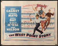 3p1164 WEST POINT STORY 1/2sh 1950 dancing military cadet James Cagney, Virginia Mayo, Doris Day
