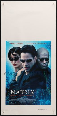 3p0351 MATRIX Italian locandina 1999 Keanu Reeves, Carrie-Anne Moss, Laurence Fishburne, Wachowskis!
