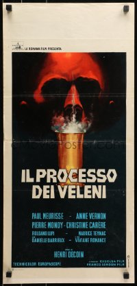 3p0365 POISON AFFAIR Italian locandina 1955 Henri Decoin's L'Affaire des poisons, different art!