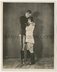 3r0113 BEAU SABREUR 8x10 key book still 1928 full-length Gary Cooper protecting Evelyn Brent!