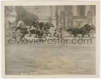 3r0116 BEN-HUR 8x10 still 1925 Ramon Novarro & Francis X. Bushman in classic chariot race!